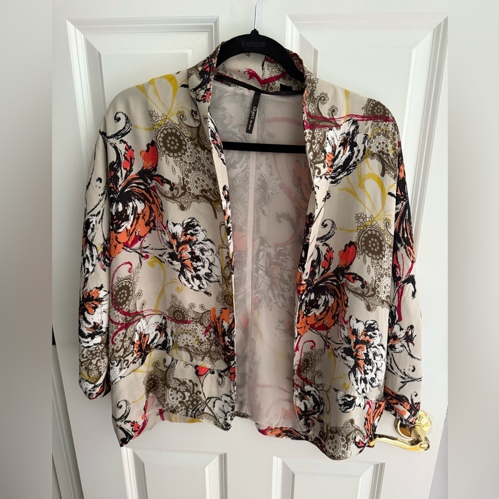 Skye's the Limit Multicolor Floral Blouse